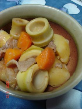 淡竹(はちく)の煮物